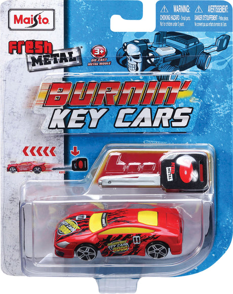 FRESH METAL BURNIN KEY CARS 24PC SELECTION