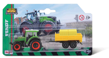 FENDT 3" 209 VARIO TRACTOR WITH LOG TRAILER
