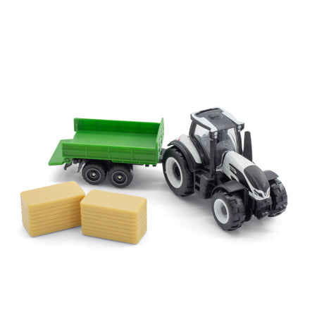 VALTRA 3" M2/Q TRACTOR WITH TIPPING TRAILER