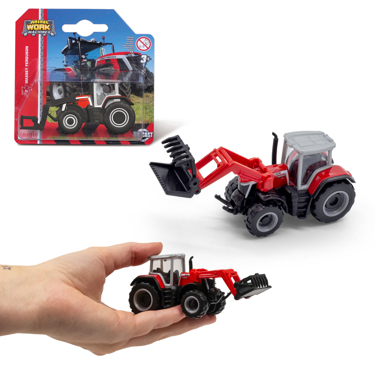 MASSEY FERGUSSON 3" 8S.265 TRACTOR WITH FRONT LOADER