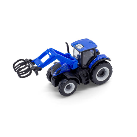 MINI WORKING MACHINES - NEW HOLLAND 3" TRACTOR WITH FRONT LOADER