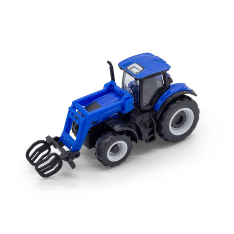 MINI WORKING MACHINES - NEW HOLLAND 3" TRACTOR WITH FRONT LOADER