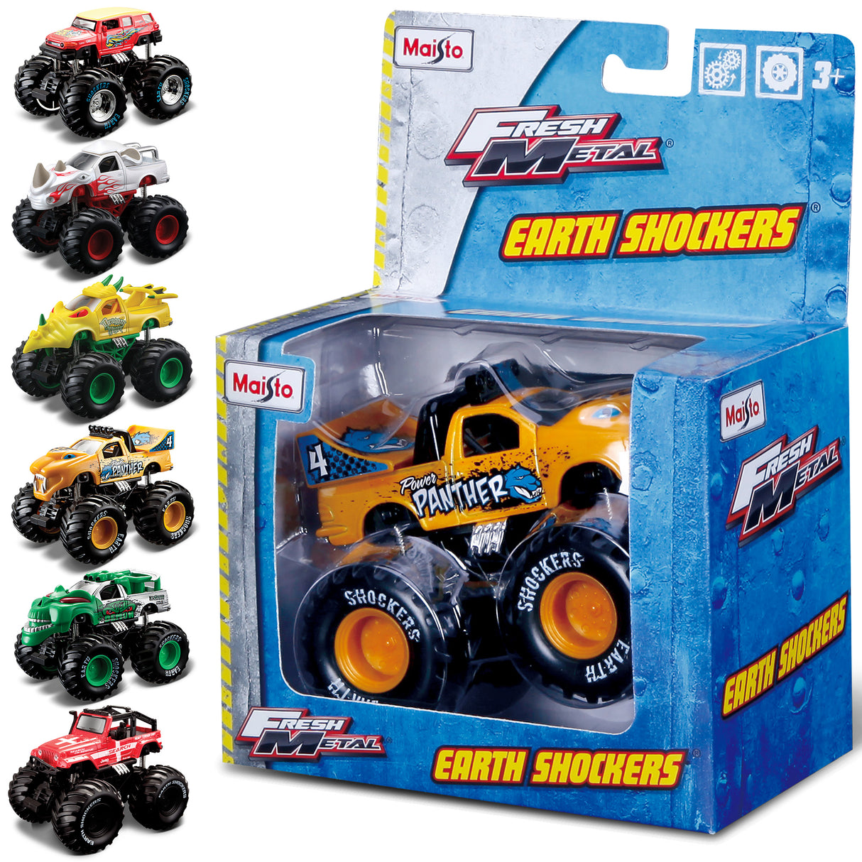 FRESH METAL EARTH SHOCKERS PULL BACK