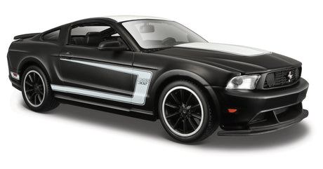 1:24 DULL BLACK FORD MUSTANG