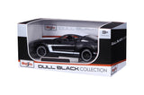 1:24 DULL BLACK FORD MUSTANG