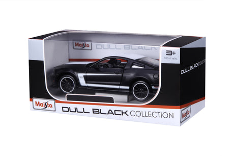 1:24 DULL BLACK FORD MUSTANG