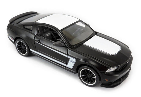 1:24 DULL BLACK FORD MUSTANG