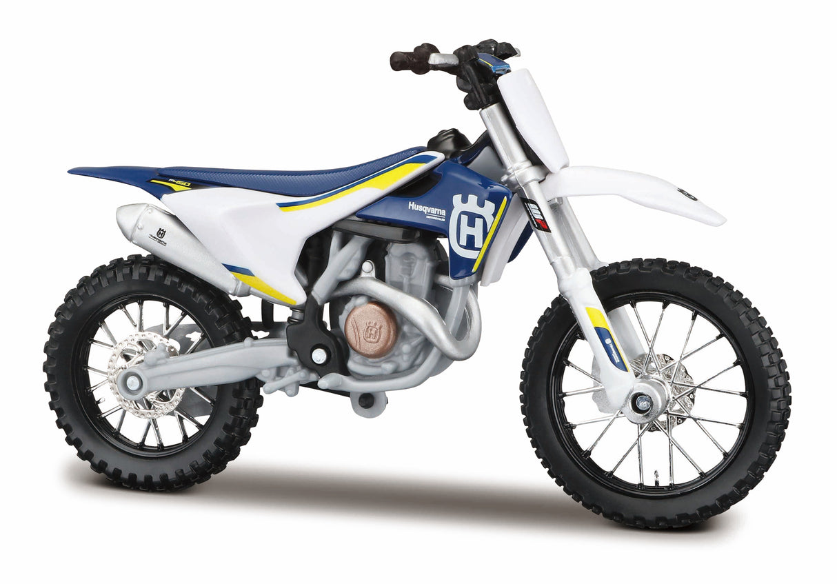 1:18 MOTORBIKE HUSQVARNA FC 450- 18 PC DISPENSER