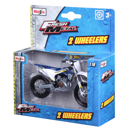 1:18 MOTORBIKE HUSQVARNA FC 450- 18 PC DISPENSER