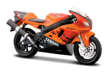 1:18 MOTORBIKE ASSORTMENT - 18PC DISPENSER