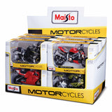 1:12 MOTORBIKE ASSORTMENT -12PC DISPENSER