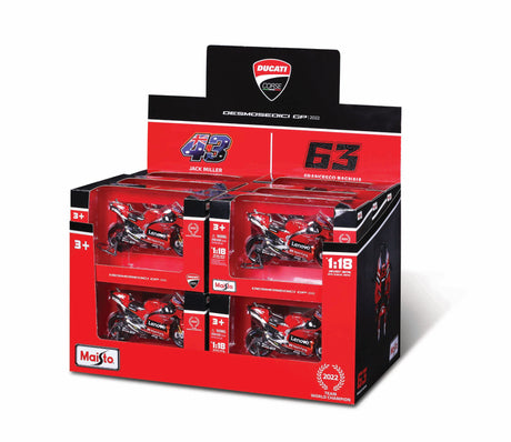 1:18 MOTORBIKE 2022 DUCATI LENOVO (#43 MILLER)