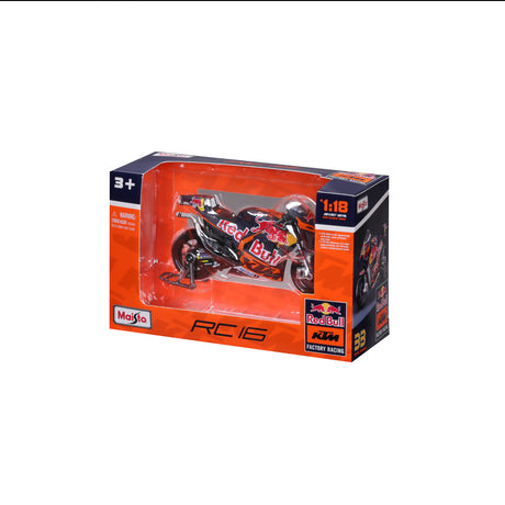 1:18 MOTORBIKE 2023 RED BULL KTM FACTORY (#43 MILLER)
