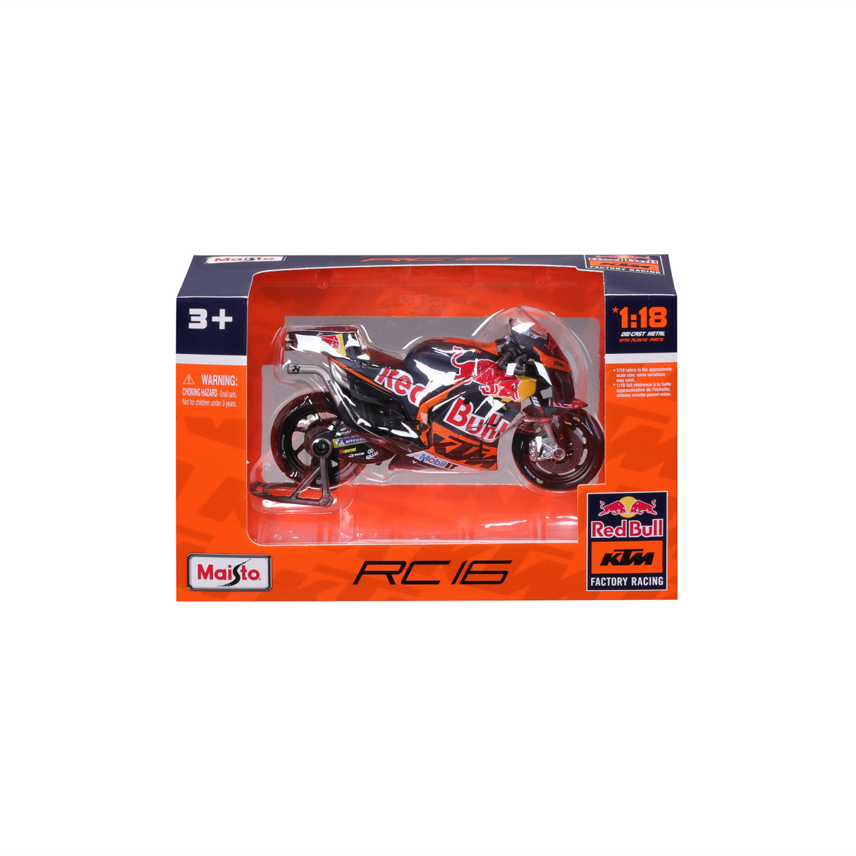 1:18 MOTORBIKE 2023 RED BULL KTM FACTORY (#43 MILLER)