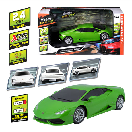 1:24 RC - Lamborghini Huracan Coupé - 2.4 GHz (w/o batteries)