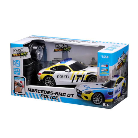 1:24 RC Mercedes-AMG GT Norway Police 2.4GHZ (batt. not included)