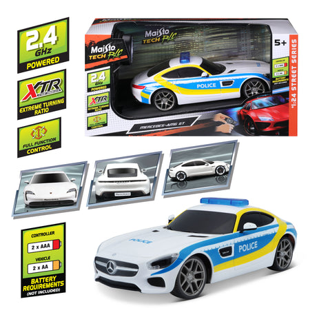 1:24 RC Mercedes-AMG GT Police 2.4GHZ