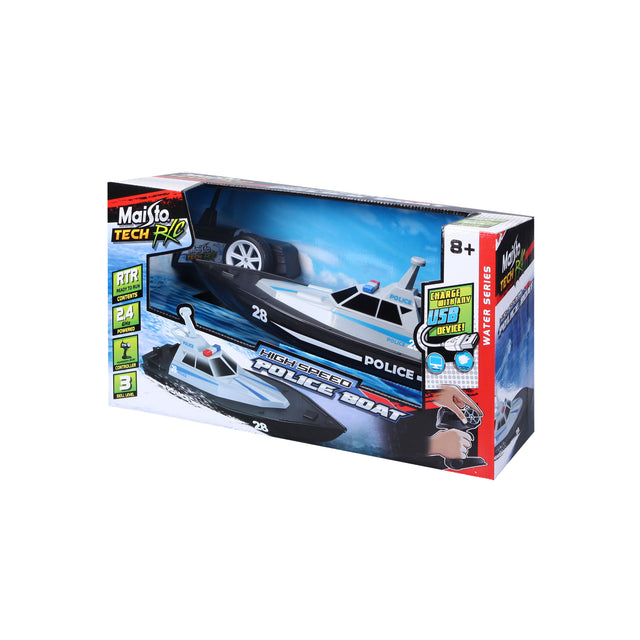 RC POLICE BOAT 2.4GHZ