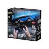 1:41 MINI METAL DIE-CAST BLUETOOTH RC BUGATTI CHIRON WINDOW BOX