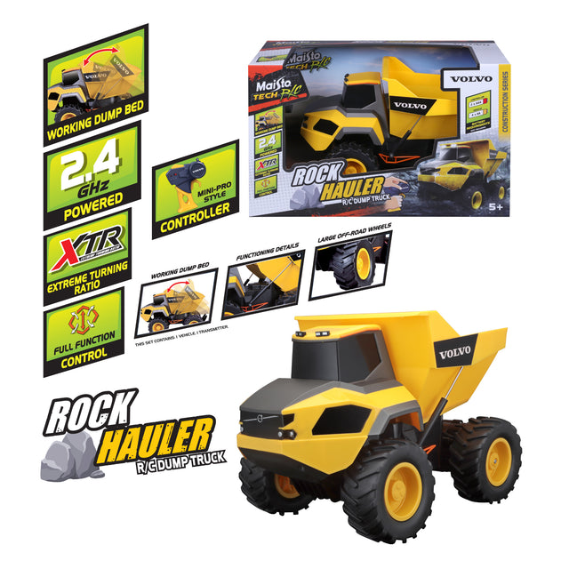 RC VOLVO ROCK HAULER 2.4GHZ