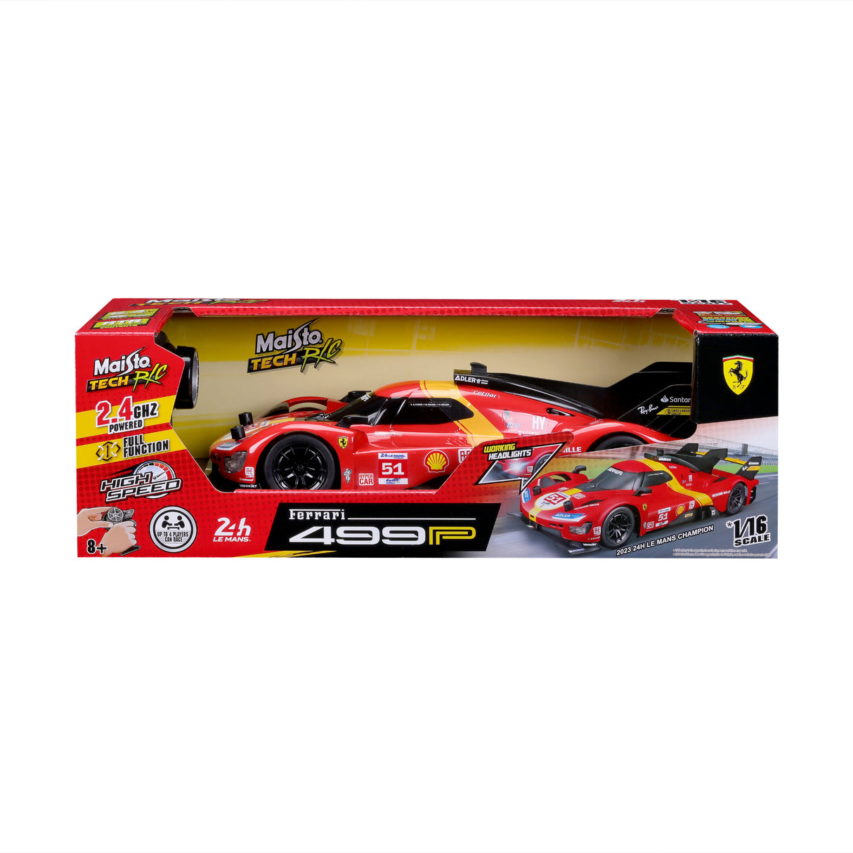 1:16 RC FERRARI 499P LE MANS HYPERCAR 2.4GHZ