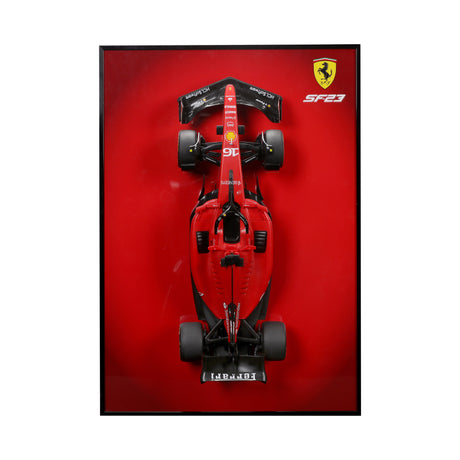 1:10 RC F1 FERRARI SF-23 2023 LECLERC PHOTO FRAME DISPLAY
