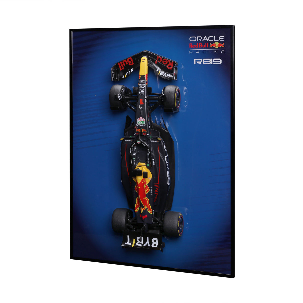 1:10 RC F1 RED BULL RACING RB19 2023 VERSTAPPEN PHOTO FRAME DISPLAY
