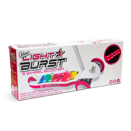 LIGHT BURST SCOOTER PINK-WHITE
