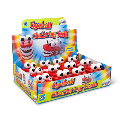 EYEBALL CHATTERING TEETH