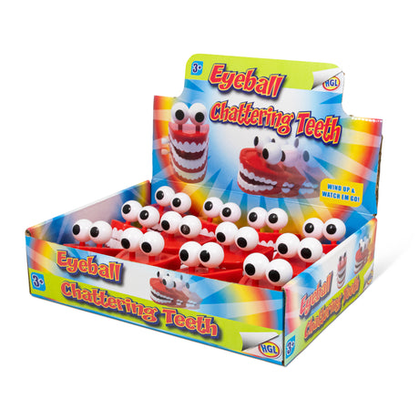 EYEBALL CHATTERING TEETH