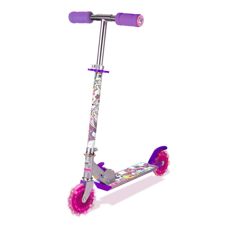 UNICORN DREAMLAND SCOOTER WITH FLASHING WHEELS
