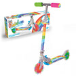 RAINBOW SCOOTER WITH FLASHING WHEELS