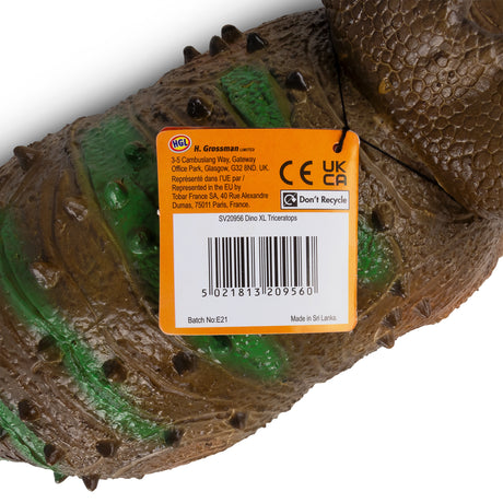 DINOSAUR XL TRICERATOPS