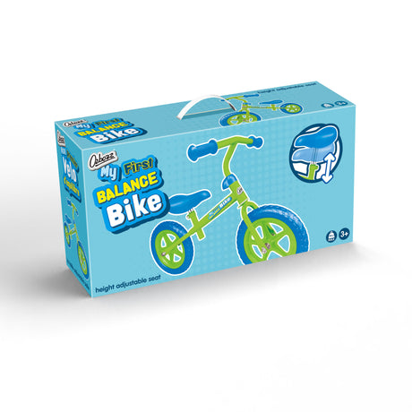MY FIRST BALANCE BIKE - GREEN-BLUE