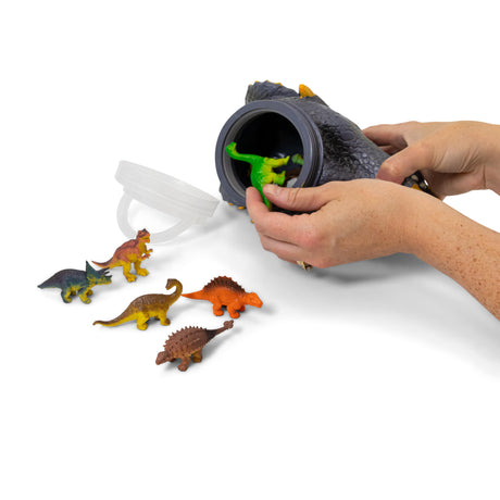 DINOSAUR TRICERATOPS HEAD TUB (SMALL)