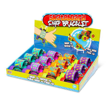 SKATEBOARD SNAP BRACELET