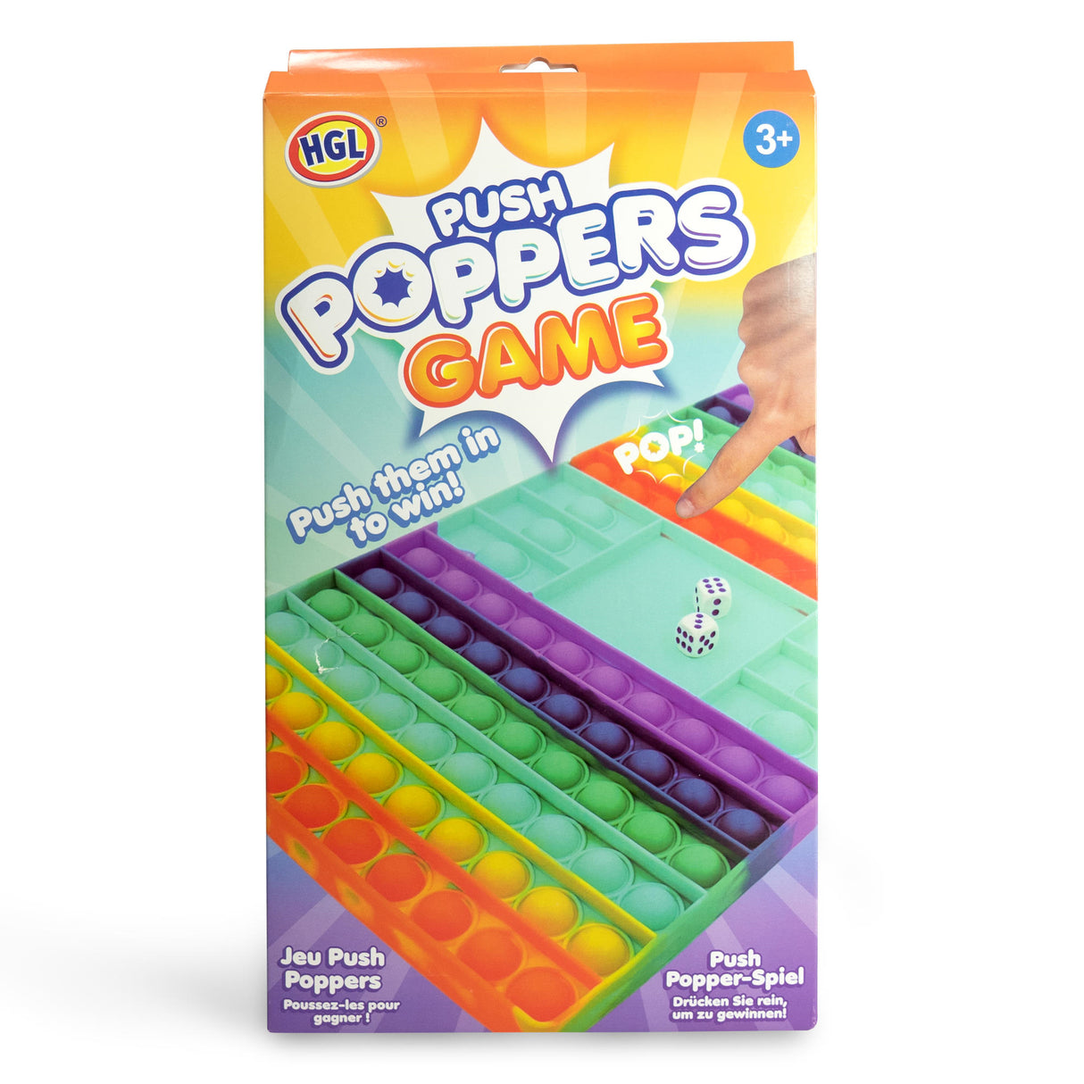 PUSH POPPER MAT GAME