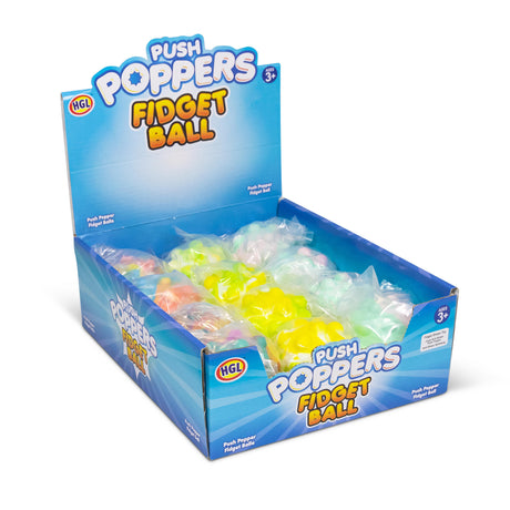 PUSH POPPERS FIDGET BALL