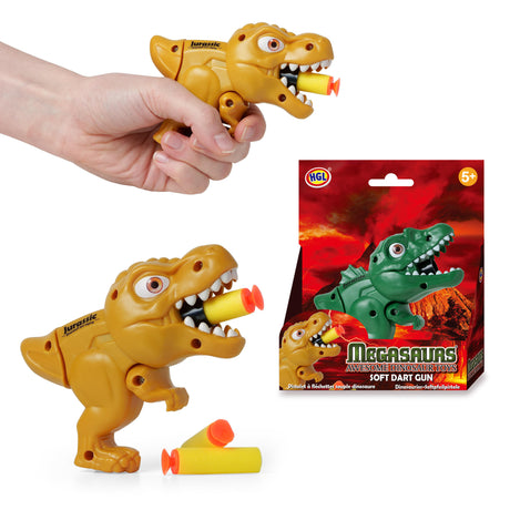 DINOSAUR SOFT DART GUN (TOY)