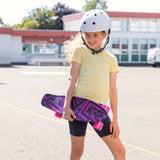 PLASTIC SKATEBOARD 22 INCH MIRROR GRAPHIC