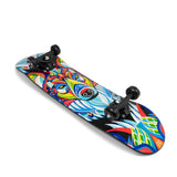PLASTIC SKATEBOARD 31 INCH MIRROR GRAPHIC