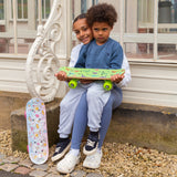 DINOSAUR SKATEBOARD WITH FLASHING WHEELS 17INCH