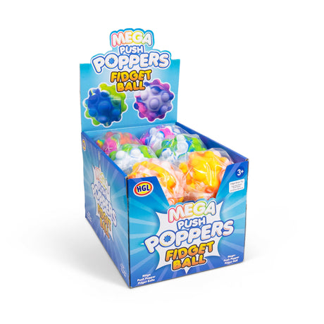 MEGA PUSH POPPERS FIDGET BALL