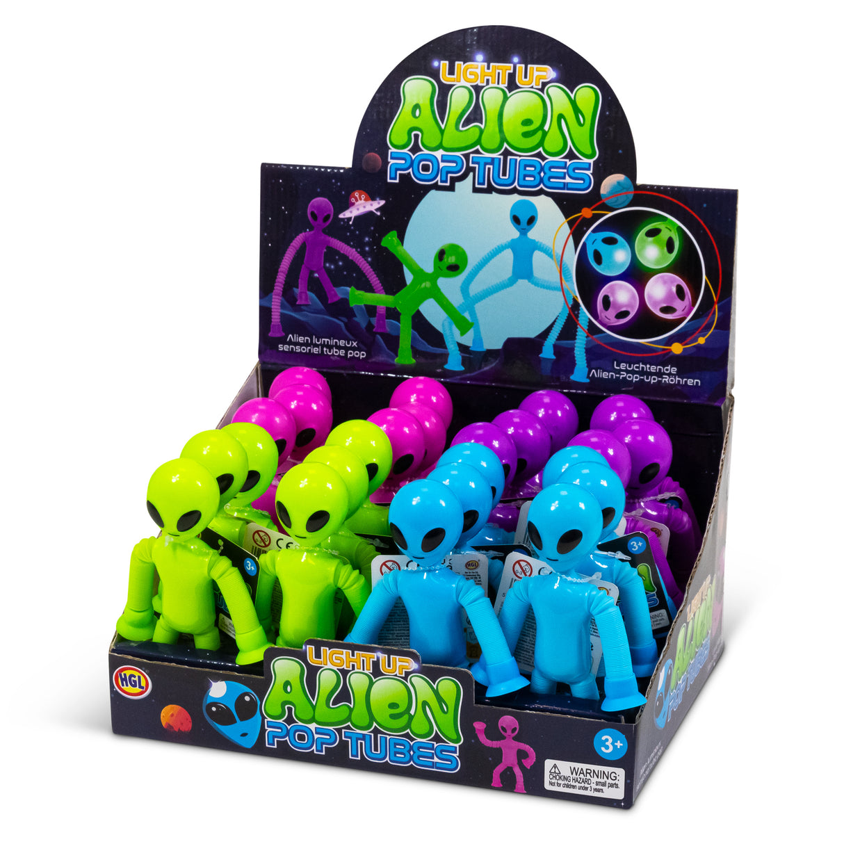 LIGHT UP ALIEN POP TUBES