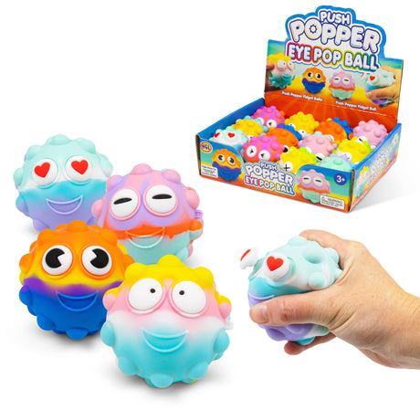 EYE POPPER FIDGET BALL