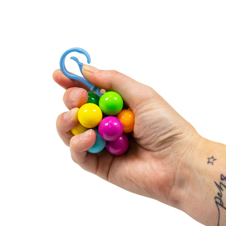 ATOMIC FIDGET BALL KEYRING