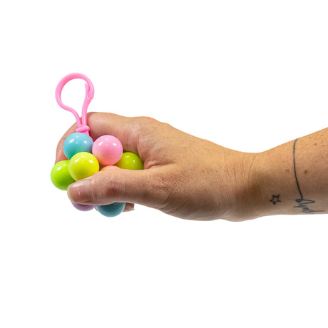 ATOMIC FIDGET BALL KEYRING