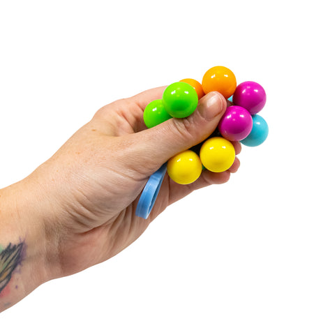 ATOMIC FIDGET BALL KEYRING