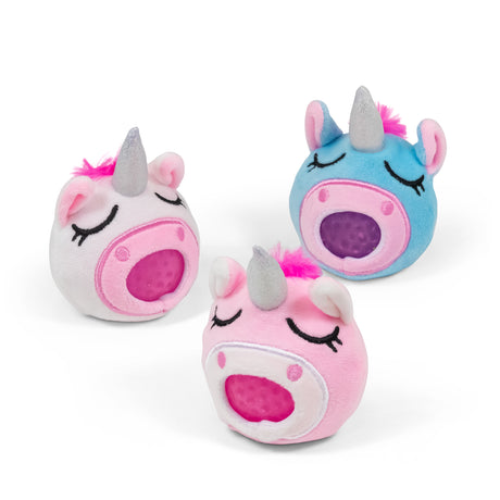UNICORN PLUSH BEAD BALL