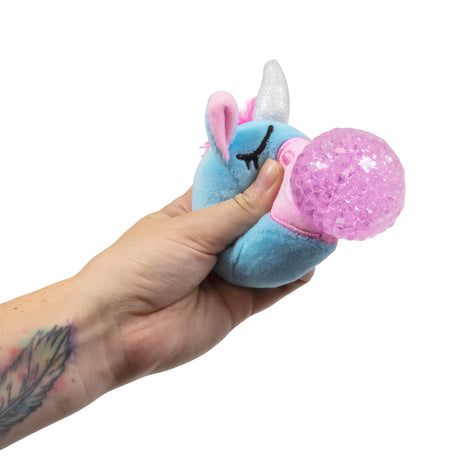 UNICORN PLUSH BEAD BALL